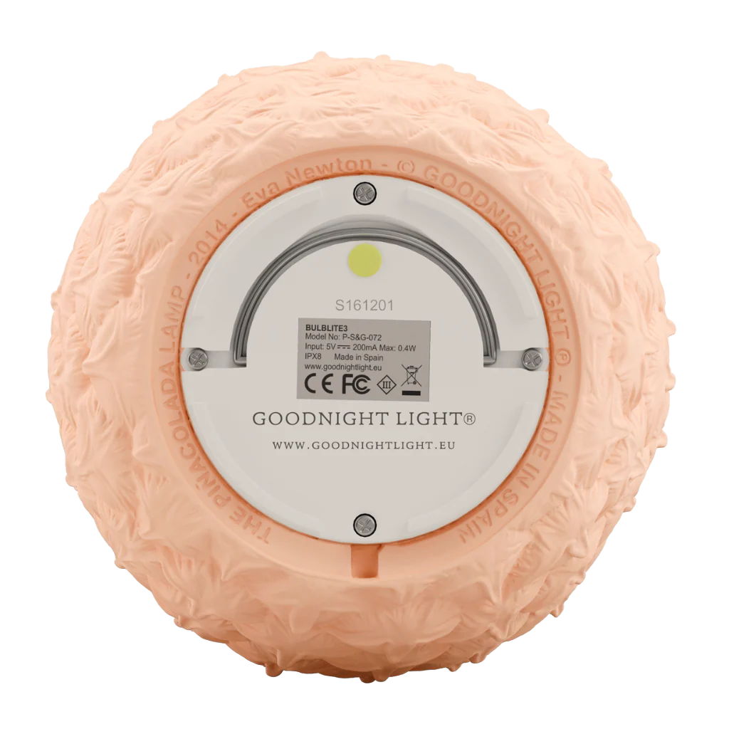 Lâmpada de abacaxi "A lâmpada Piñacolada"