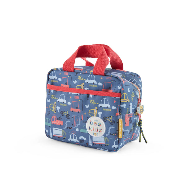Sac Sac à Lunch Isotherme pour Enfants avec Imprimé de Transport Just Bee Kids