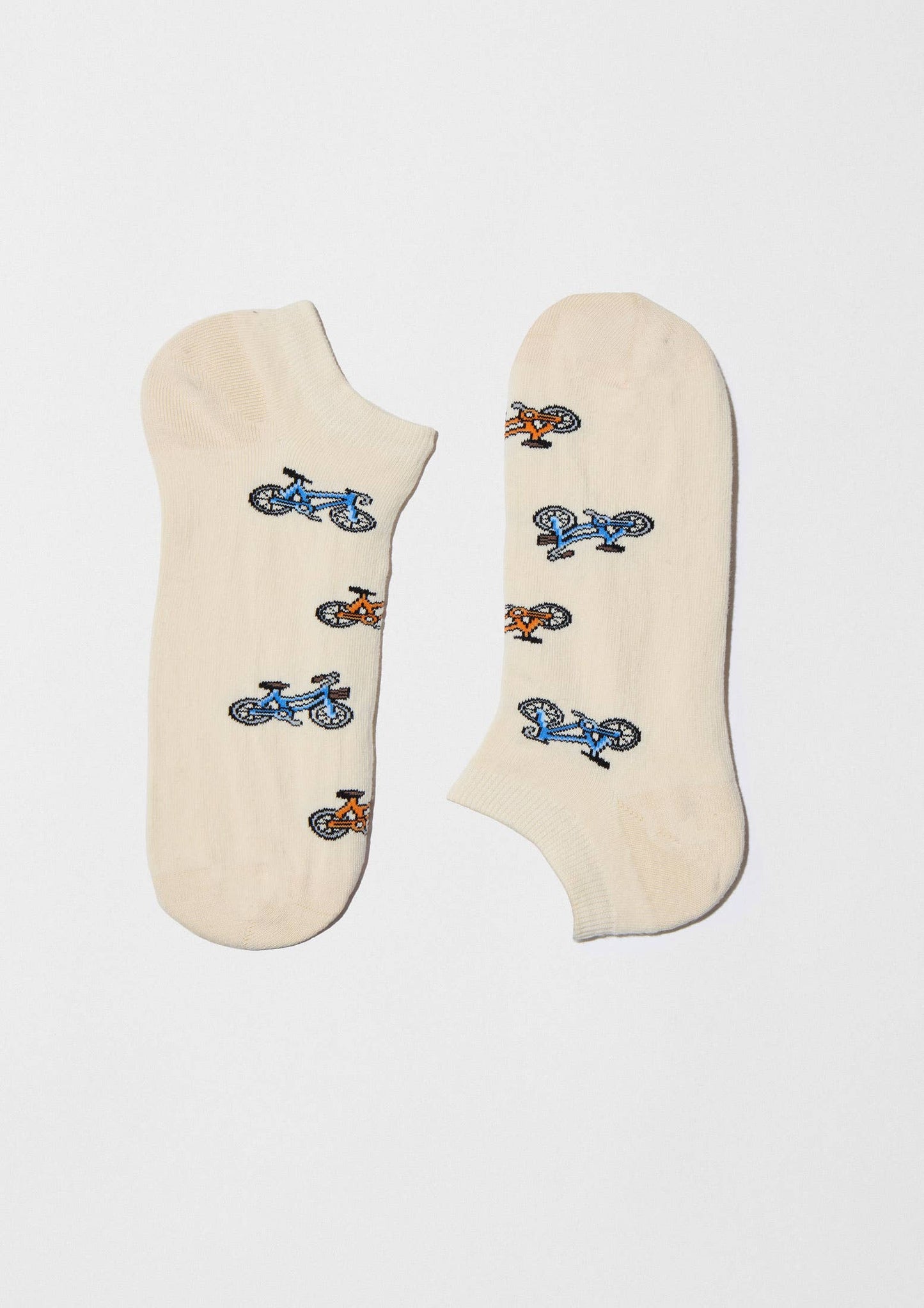 BeBicycle Beige - Short Socks 100% Organic Cotton
