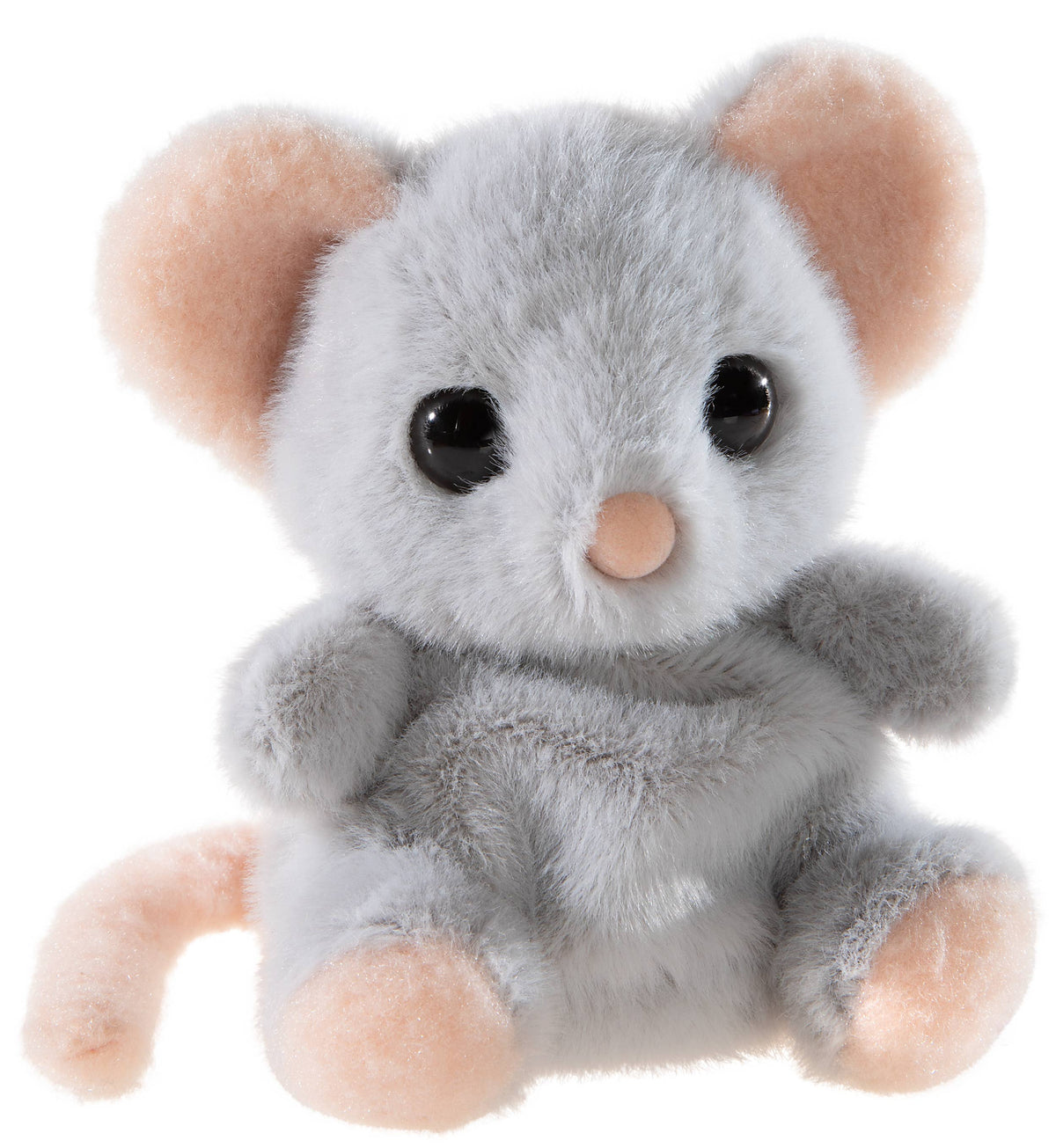 Peluche topolino grigio Chagiya — 13 cm