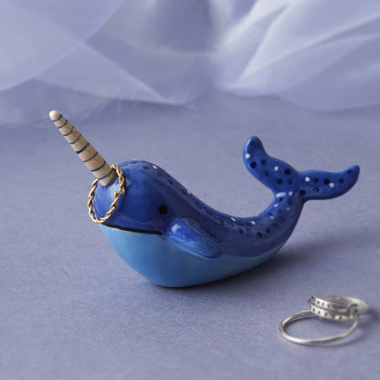 Porte-bague Noah le Narval