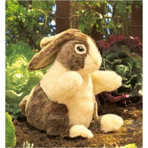 Marionnette à Main Lapin Hollandais