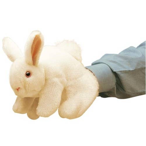 Marionnette à Main Lapin Blanc