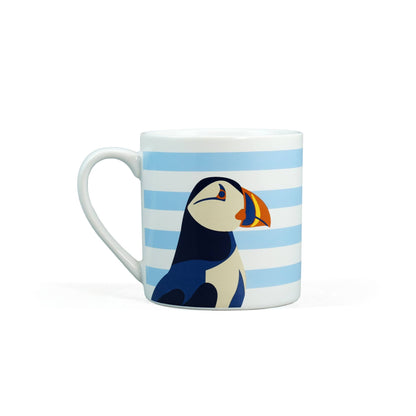 RSPB Puffin Mug - Blue