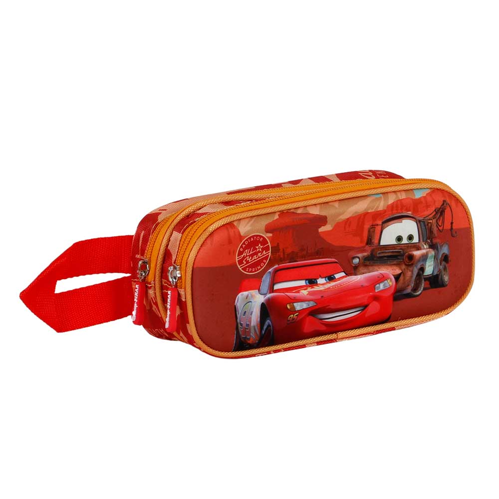 Disney Double 3D Pencil Case - Cars 3 Desert Road