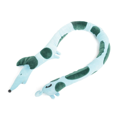 Coussin Allongé Chien Teckel Bleu Helio Ferretti Helio Ferretti Vue 2