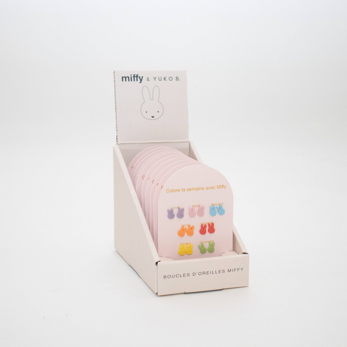 Miffy-oorbellen - 7 paar