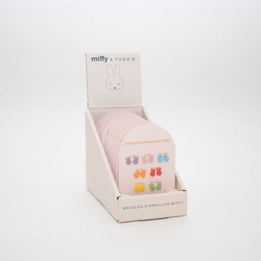 Pendientes Miffy - 7 pares