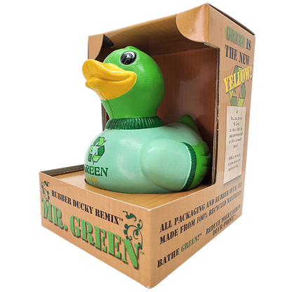 Señor pato verde