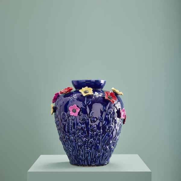 Jarrón Primavera Azul