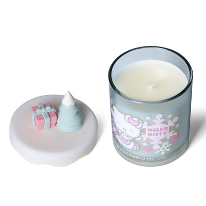 Bougie parfumée Hello Kitty Seasons, Baies Givrées, Couvercle 3D