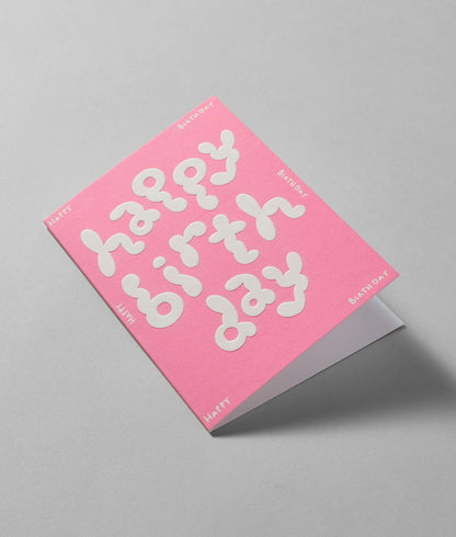 Carte d’anniversaire « Happy Birthday »