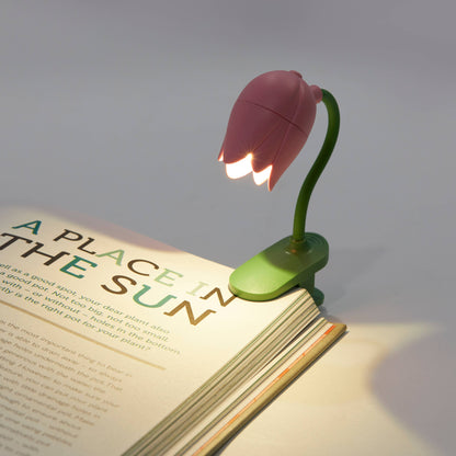 Lumière de lecture Tulipe Rose