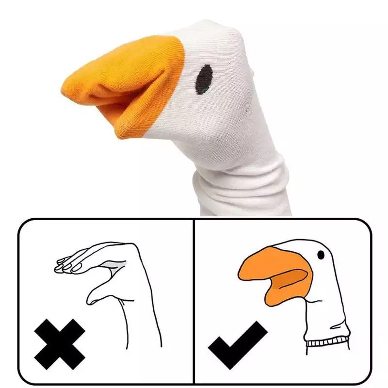 Chaussettes Canard Blanc – visuel produit