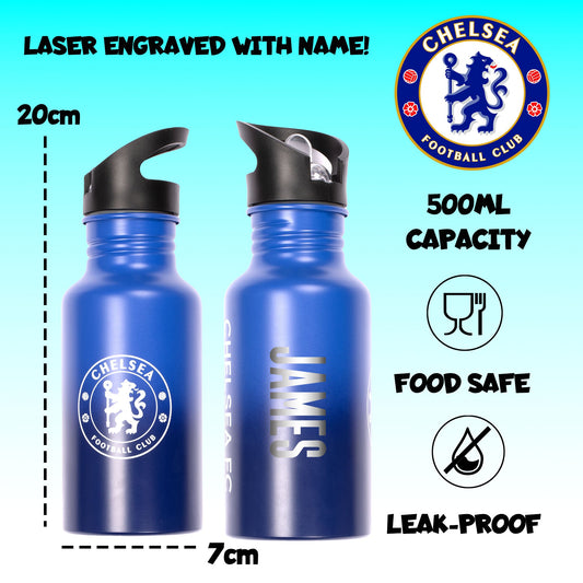 Chelsea FC Metal Gourde 500ml