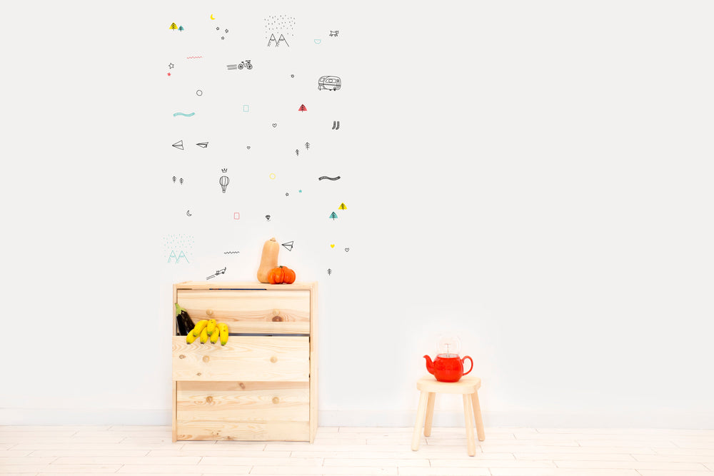 Kinderzimmer-Sticker Chispum
