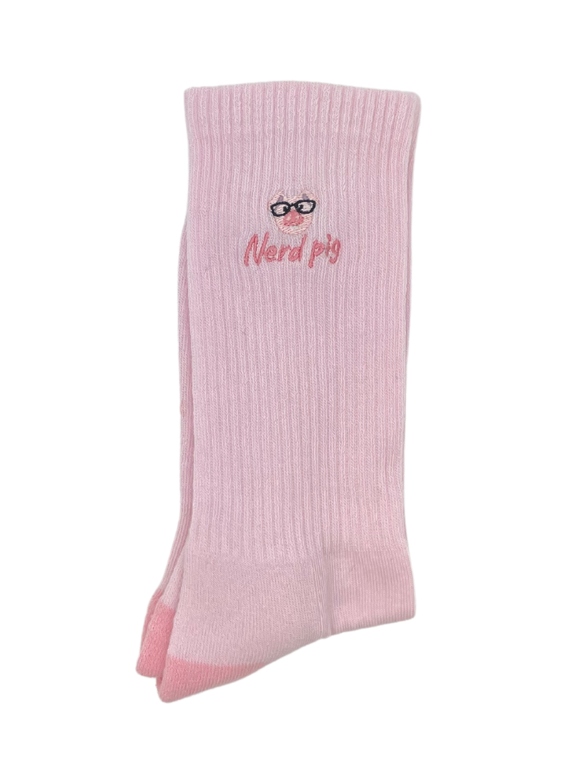 Chaussettes « Nerd Pig »