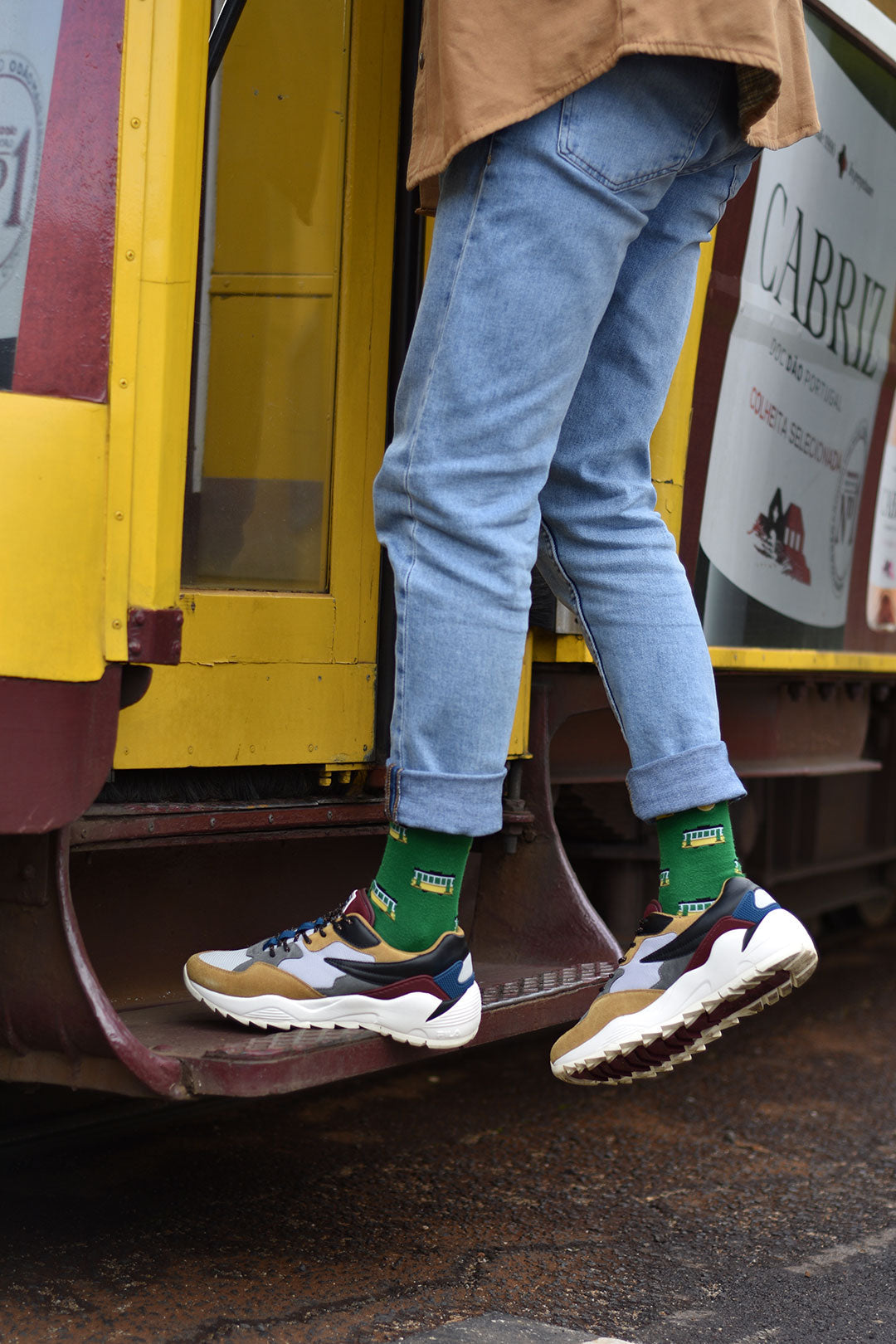 Chaussettes « Elétricos » – Tramways Portugais