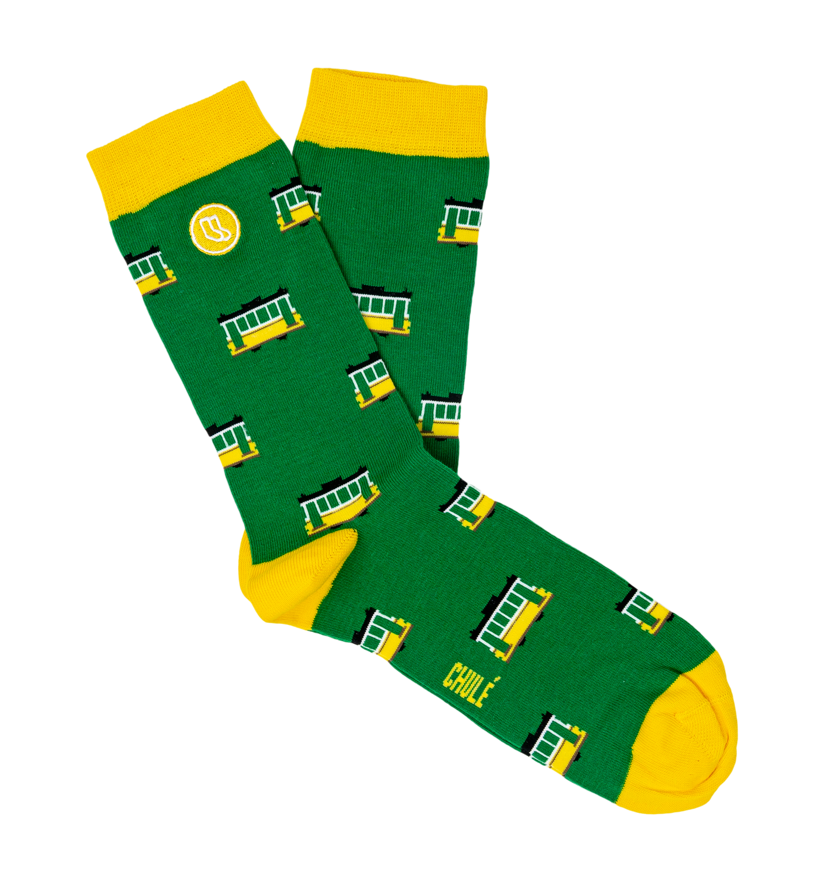 Chaussettes « Elétricos » – Tramways Portugais - Chulé