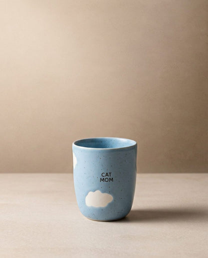Cloud Medium Cup 220ml Cat Mom