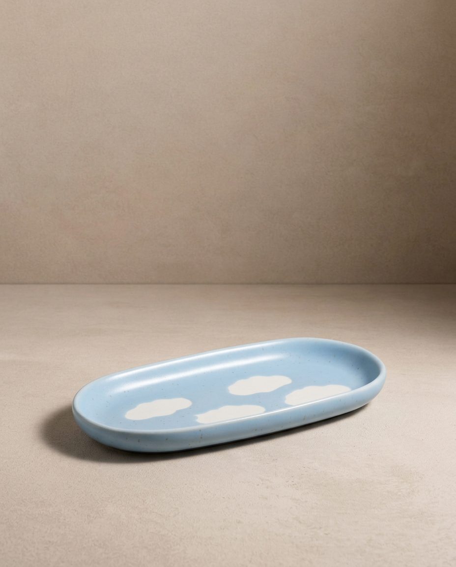 Cloud Set 2 Espresso Mug + 2 Mini Tray
