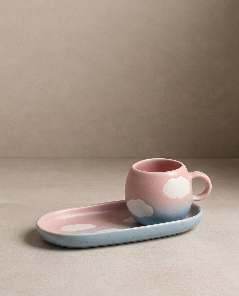 Cloud Sunset Espresso Coffee Mug 3 fl.oz.
