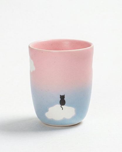 Cloud Sunset Medium Cup 220ml Cat Mom
