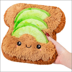 Peluche Mini Comfort Food – Toast à l’Avocat