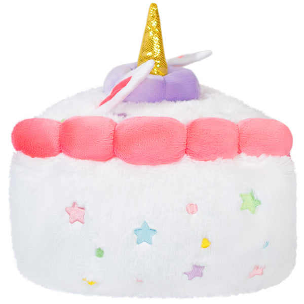Peluche Comfort Food Squishable – Gâteau Licorne