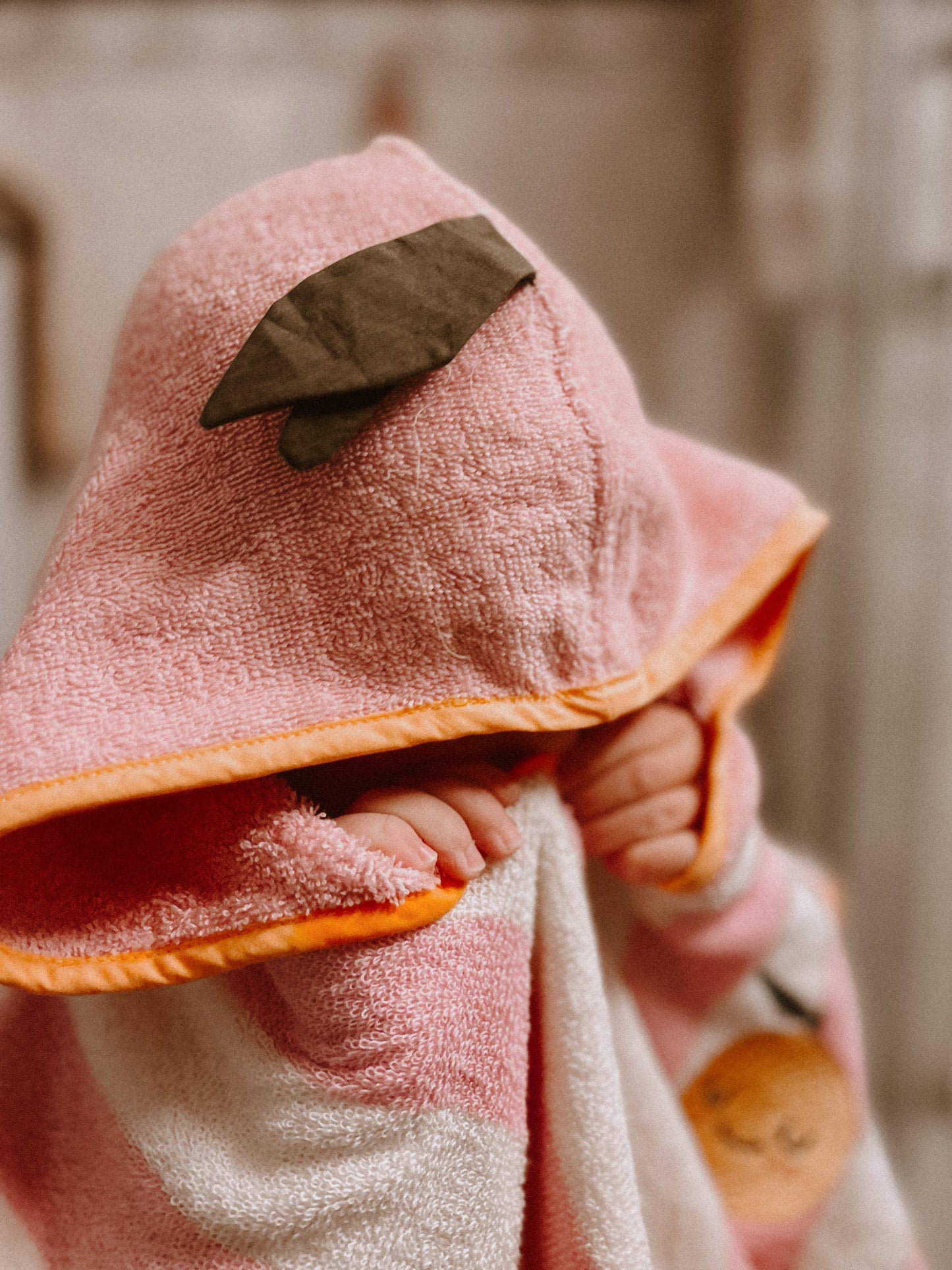 Kapuzenponcho Mandy Mandarin
