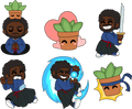 Set de pin's CoryxKenshin