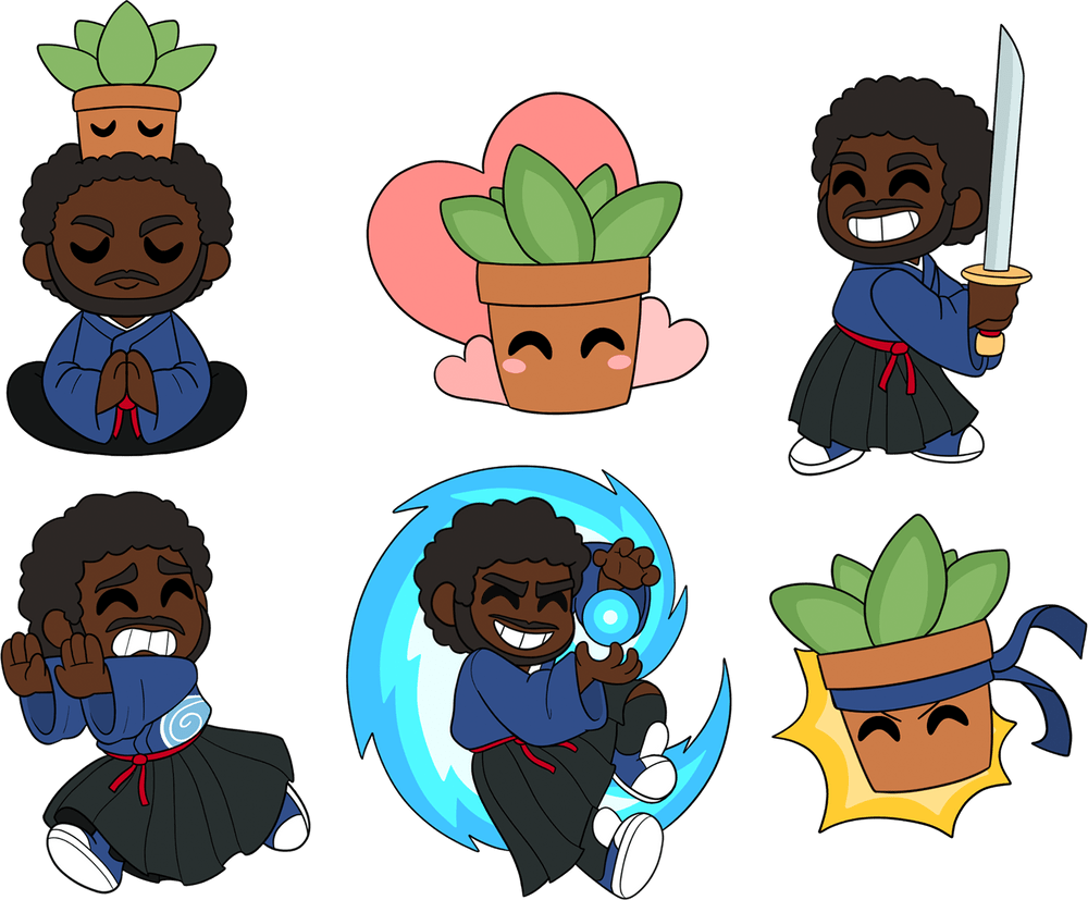 CoryxKenshin Pin Set