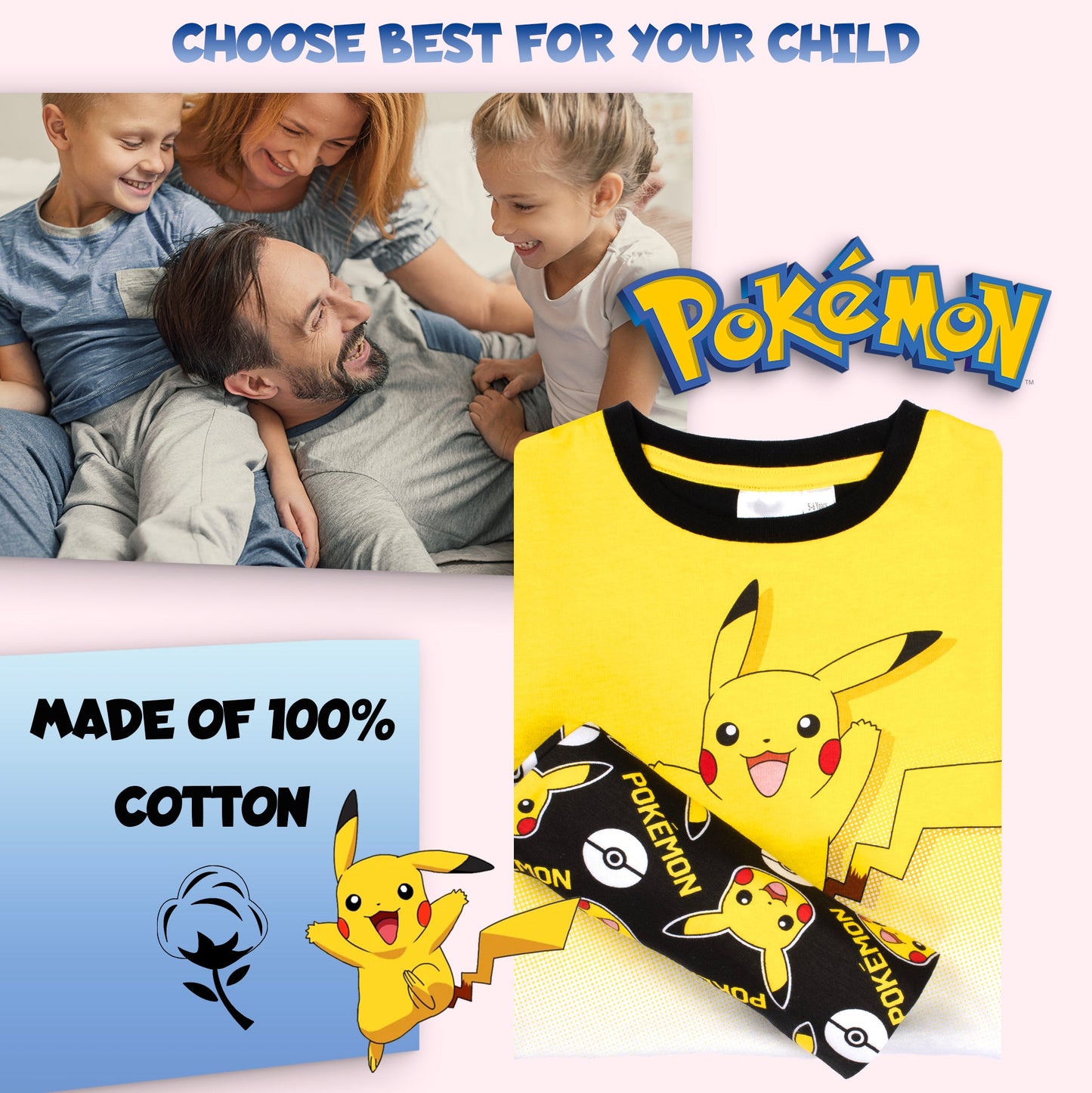 Pokémon Pyjama – Pikachu