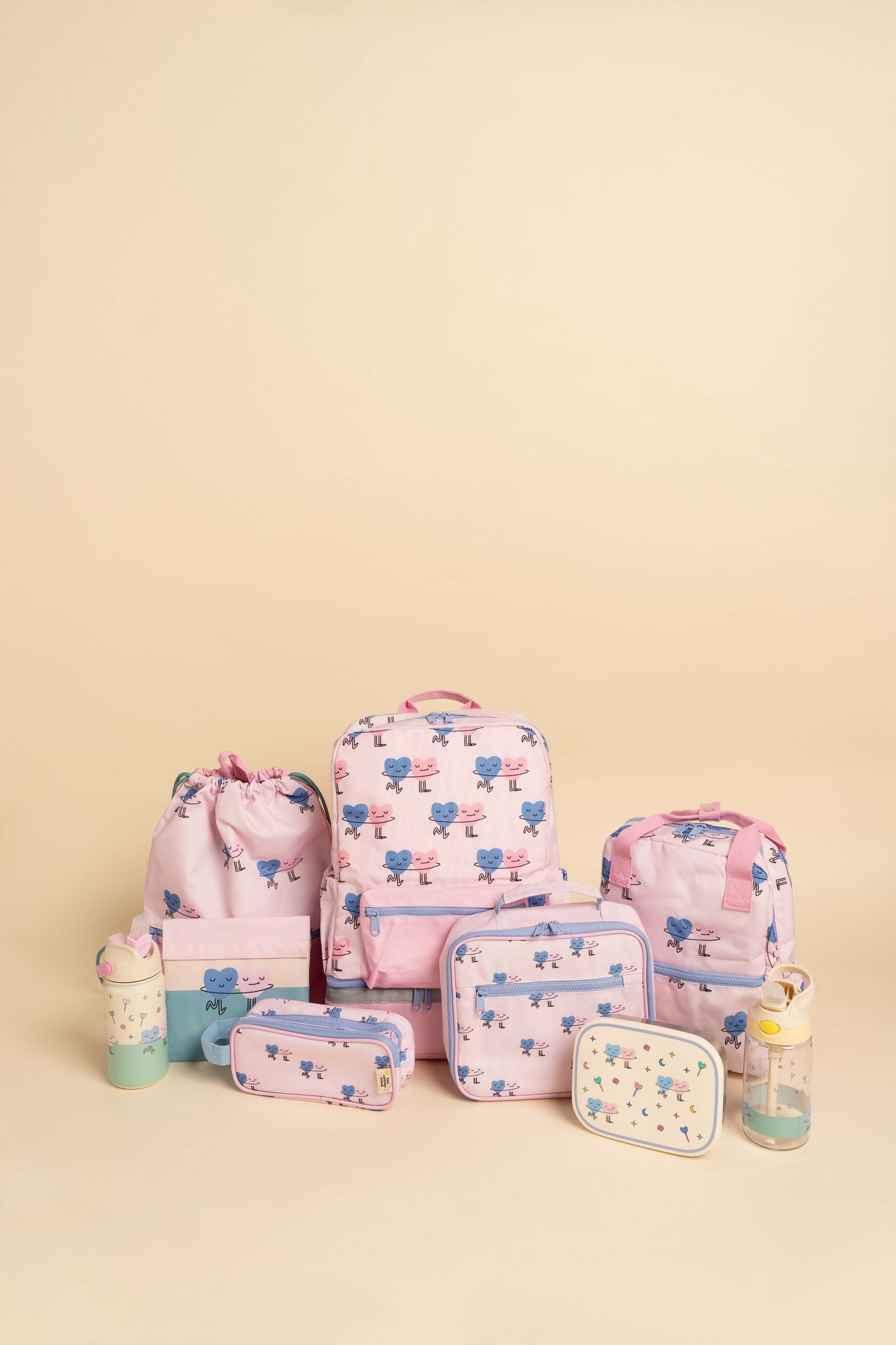 Sac à dos pour enfants A4 DANCING HEARTS