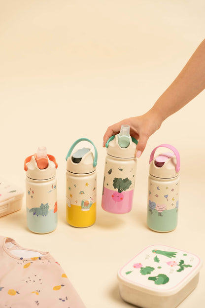 Trinkflasche aus Edelstahl Meowtiful Cats