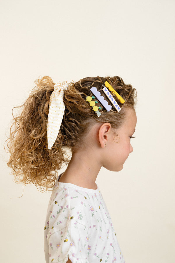 Haarspangen 3-Set Glitter