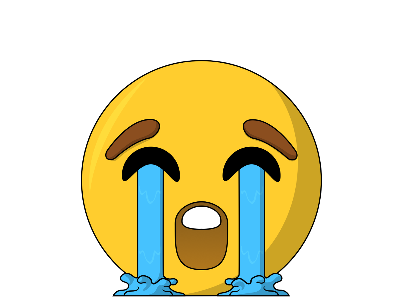 Crying emoji