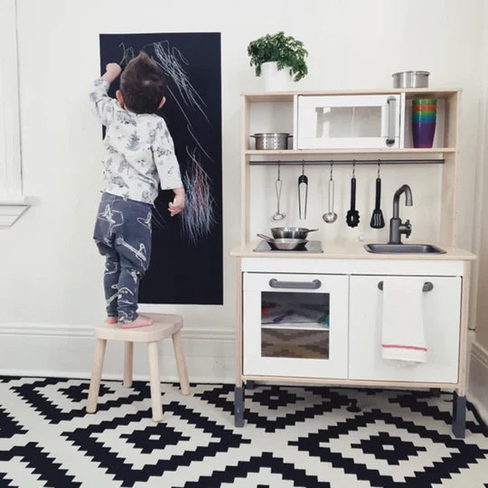 Autocollant mural réutilisable Tableau Noir – vue principale