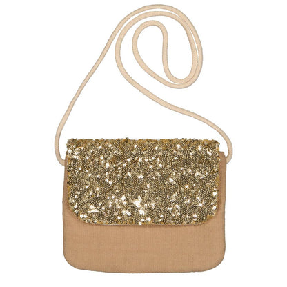 Sac à main - Sequins dorés