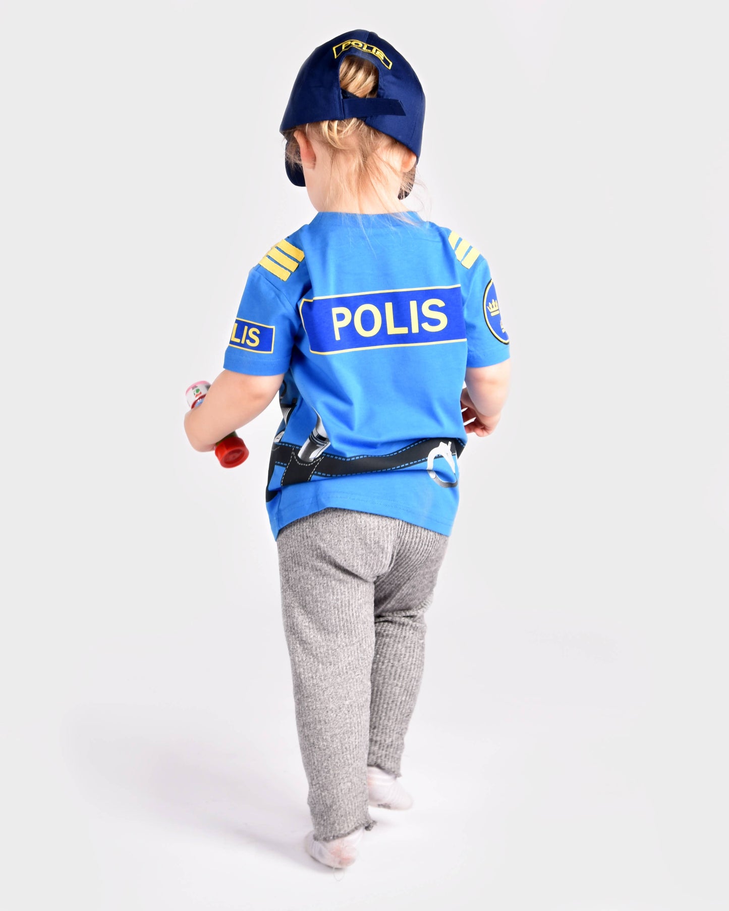 T-shirt Police en coton biologique 98-104 cl 2-4 ans
