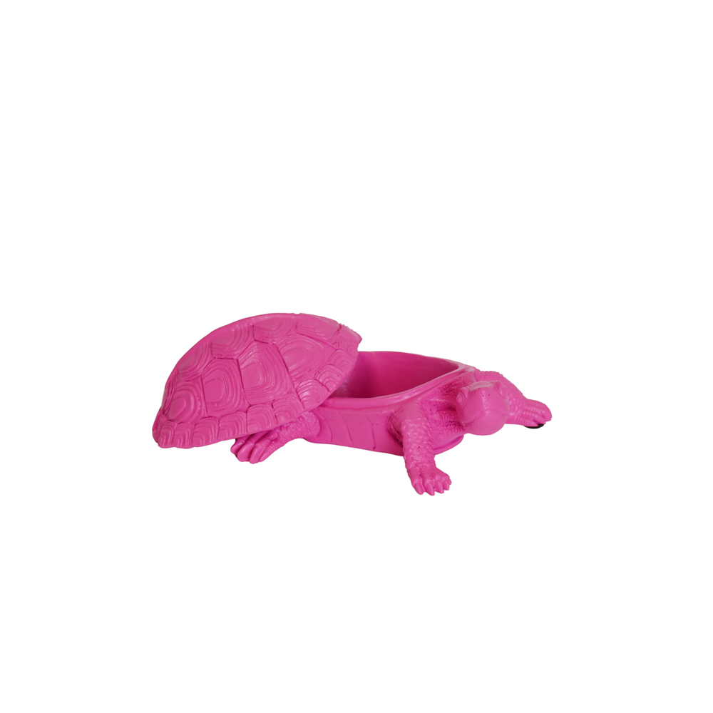 Boîte Tortue - Rose Néon