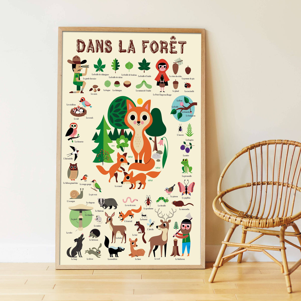 Floresta - Poster de autocolantes - Discovery 3 +