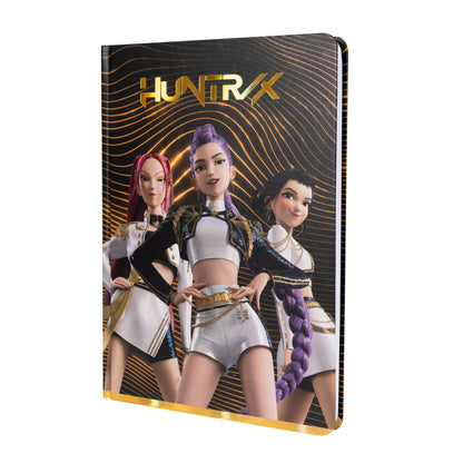 KPop Demon Hunters - Carnet A5 - Doré