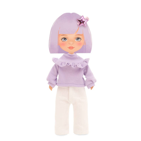 Ensemble de vêtements : jersey violet 28 cm