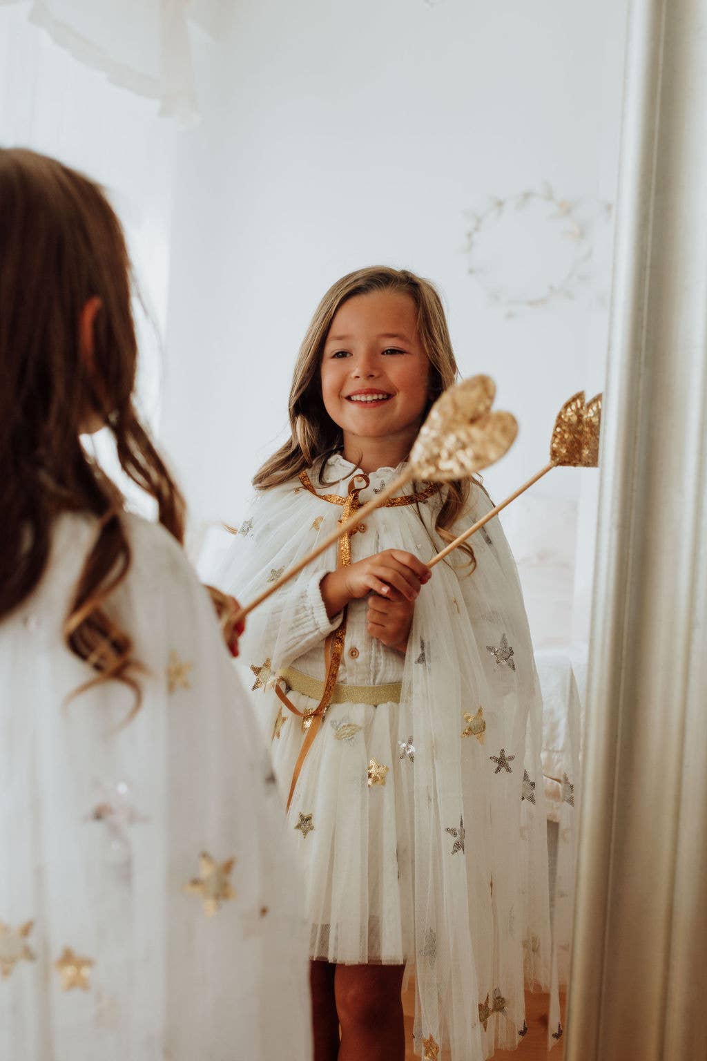 Capa - Estrellas de lentejuelas