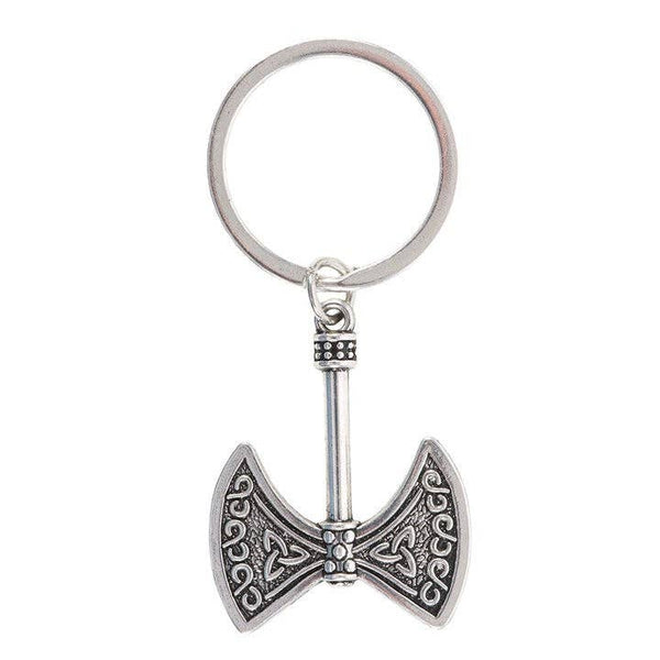 Viking strength and power axe keychain