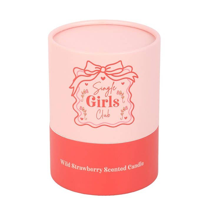Single Girls Club kaars - Wilde aardbei