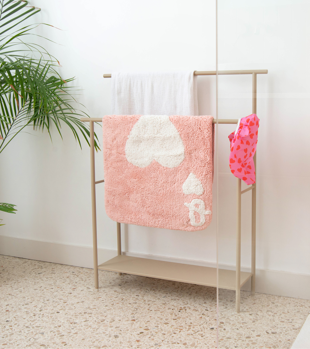Tapis de bain Reine de coeur