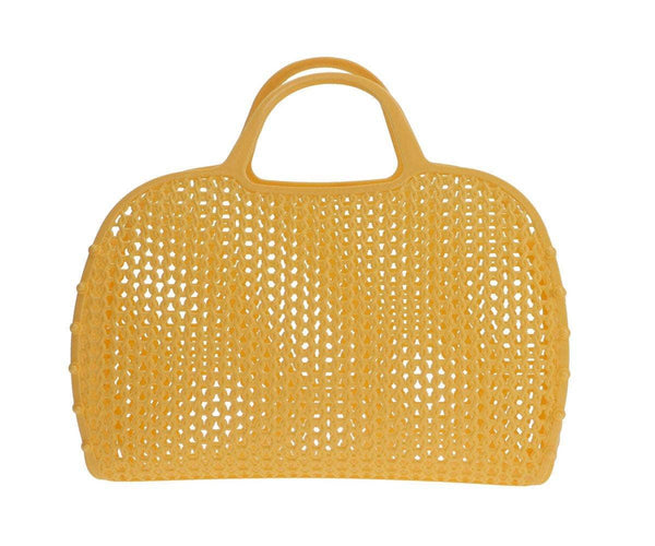 Bolsa retro vintage amarela