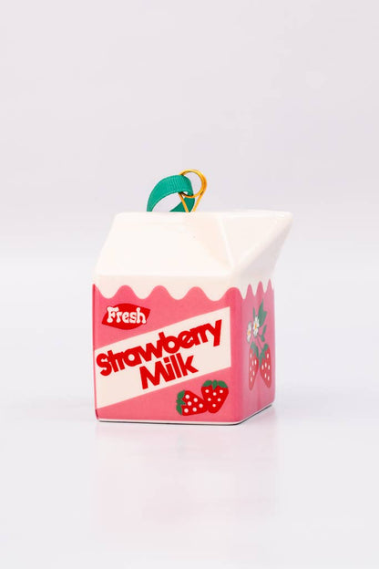 Strawberry Milk Hanging Decoration